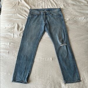 Men's blue jeans slim fit 31/32